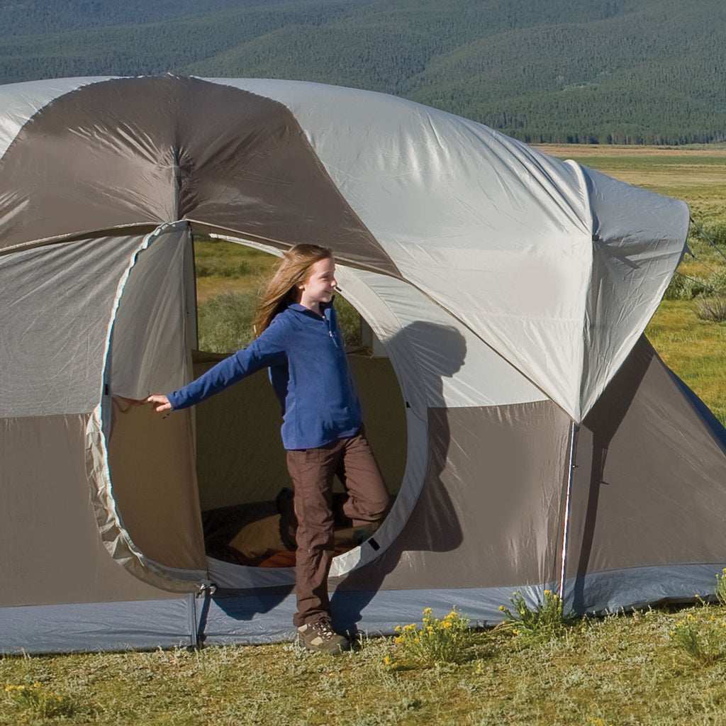 Coleman WeatherMaster® 6-Person Tent with Screen Room | 11 x 9 ft.; Spacious | Tan