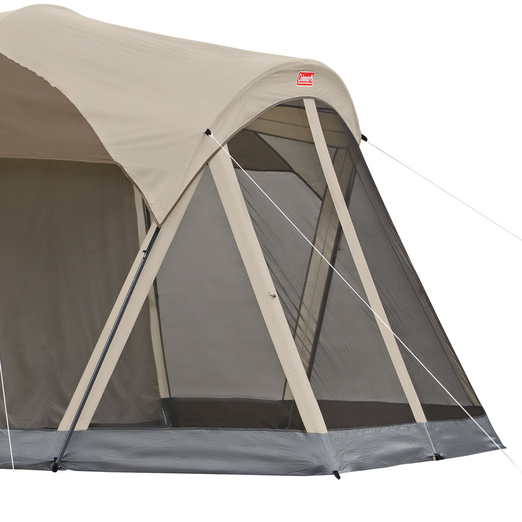 Coleman WeatherMaster® 6-Person Tent with Screen Room | 11 x 9 ft.; Spacious | Tan