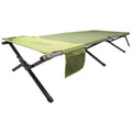 Coleman Trailhead™ Easy Step Cot | Green | Cup Holder