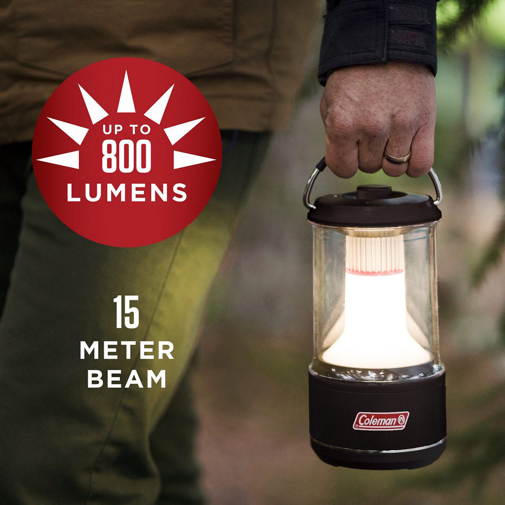Coleman 800 Lumens LED Lantern with BatteryGuard™ | Black