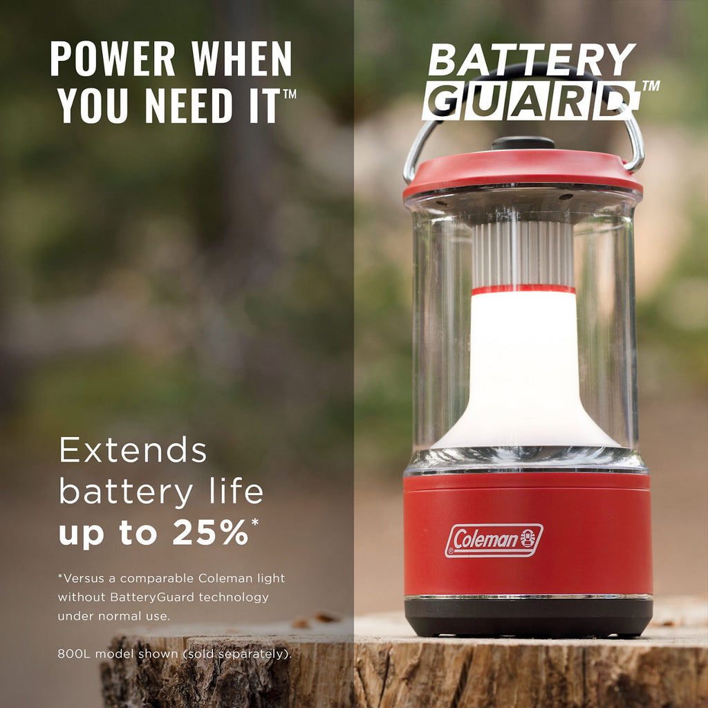 Coleman 1000 Lumens LED Lantern with BatteryGuard™ | Green