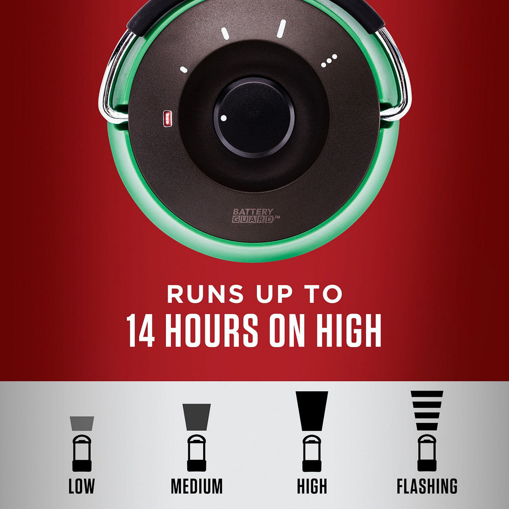 Coleman 1000 Lumens LED Lantern with BatteryGuard™ | Green