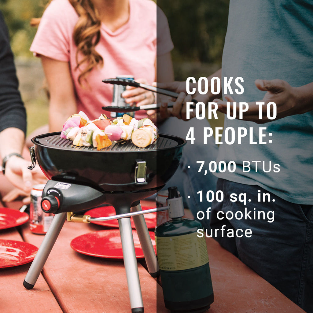 Coleman 4-in-1 Portable Propane Gas Cooking System | Red