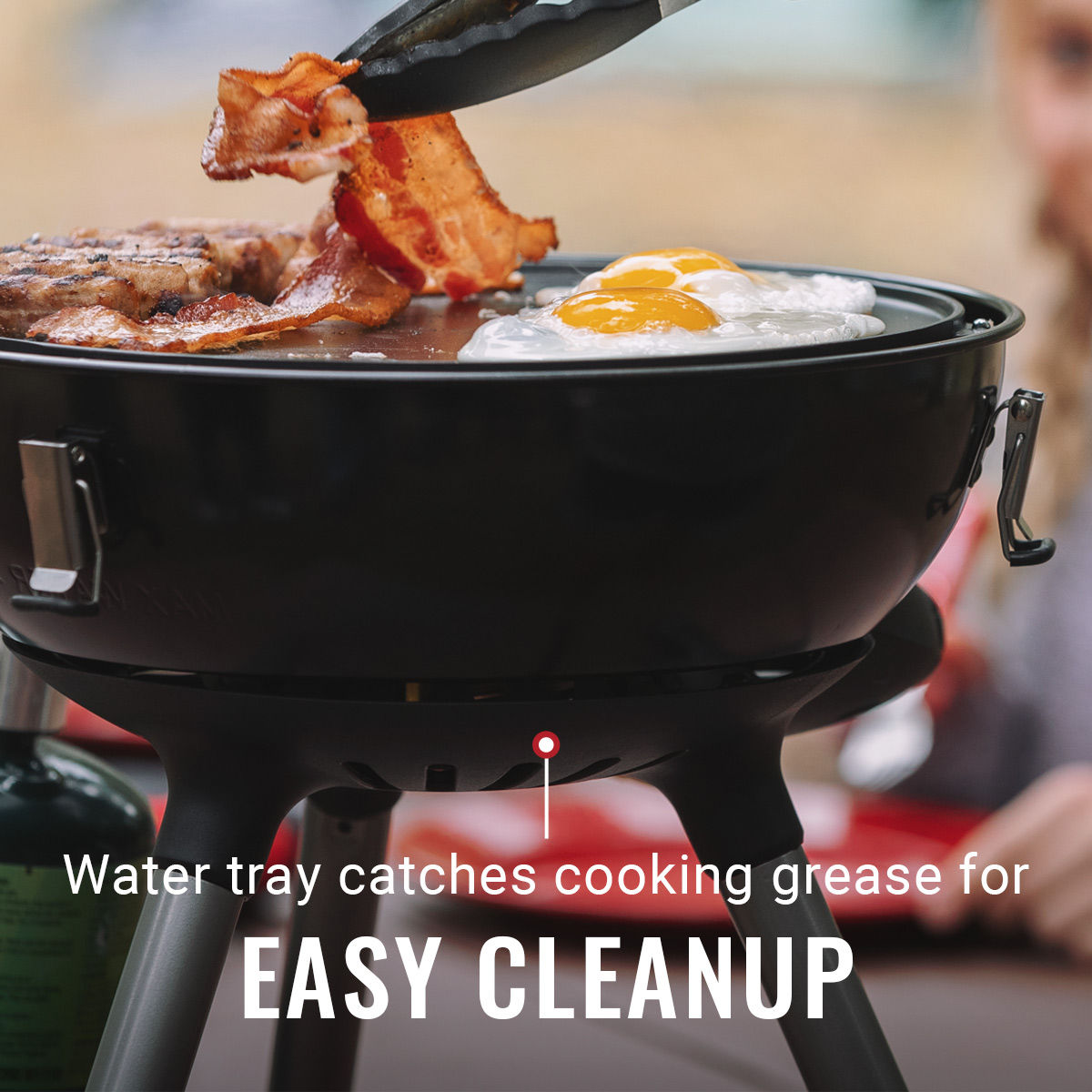 Coleman 4-in-1 Portable Propane Gas Cooking System | Red