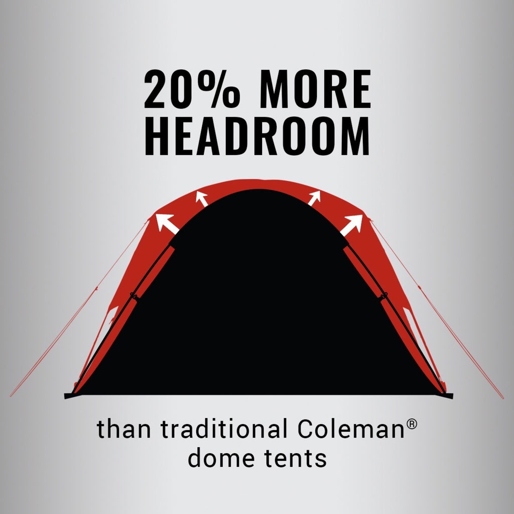 Coleman 8-Person Skydome™ Camping Tent | 12 x 9 ft | Blue