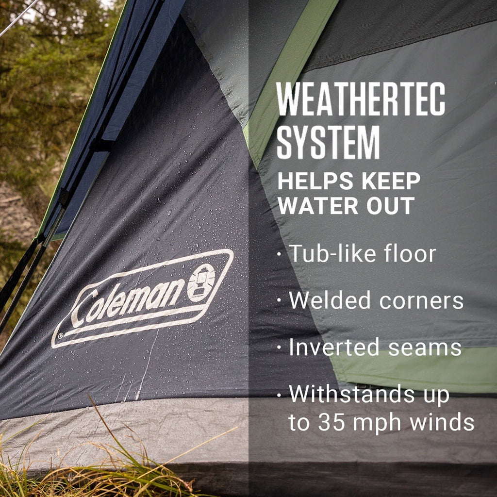 Coleman 6-Person Dark Room™ Skydome™ Camping Tent | 10 x 8'6"