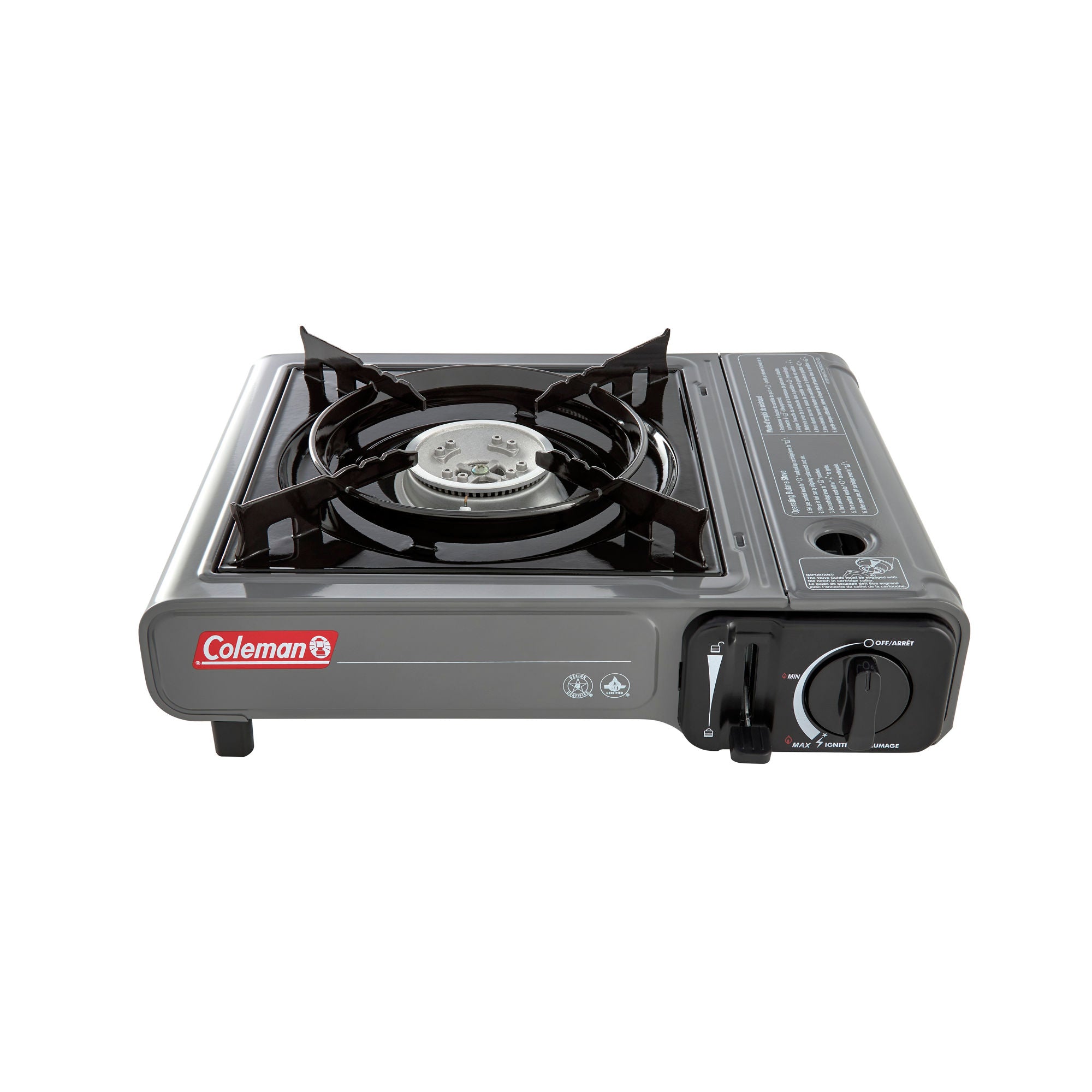 Coleman Classic 1-Burner Butane Camping Stove | Gray