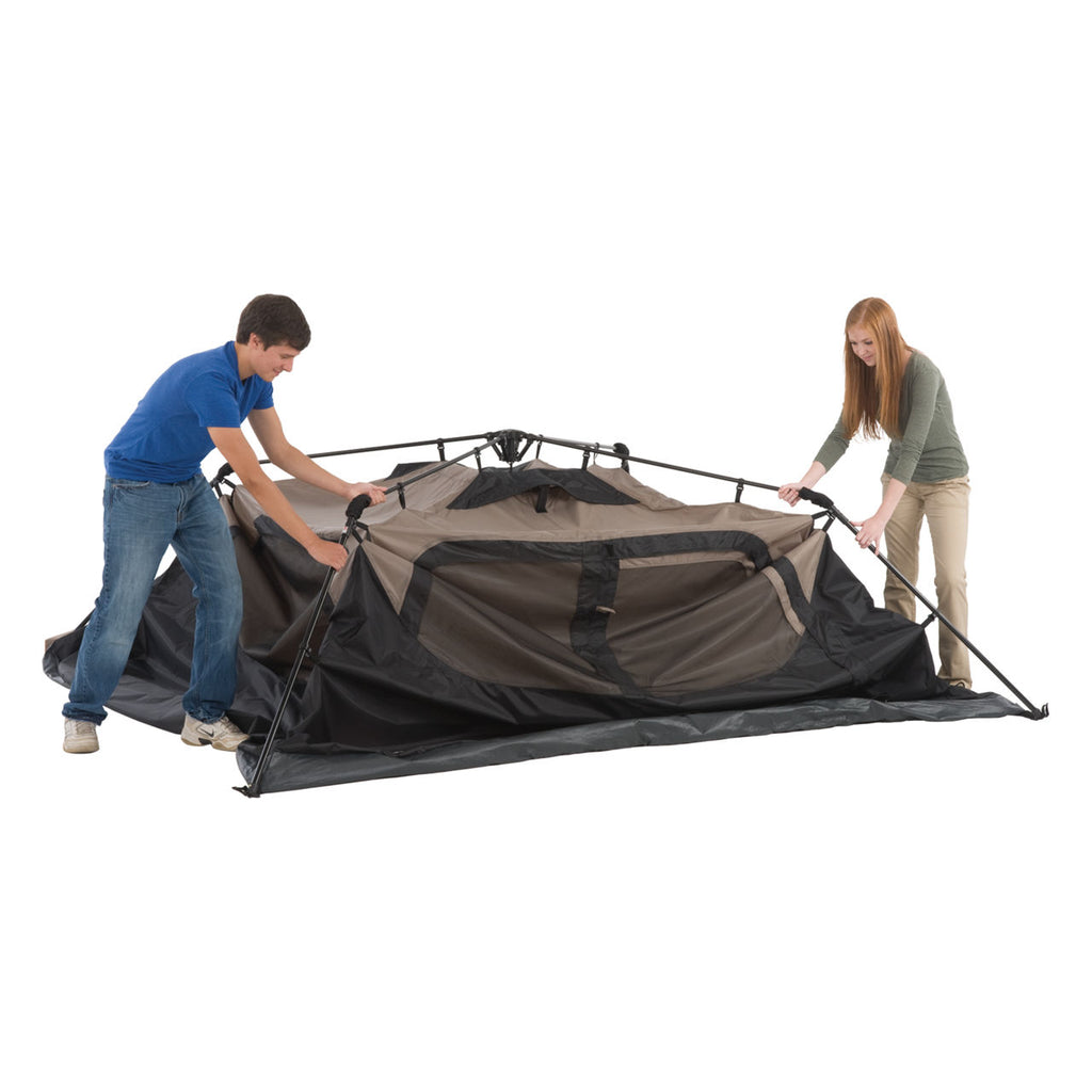 Coleman 6-Person Instant Cabin | 10 x 9 ft | Black