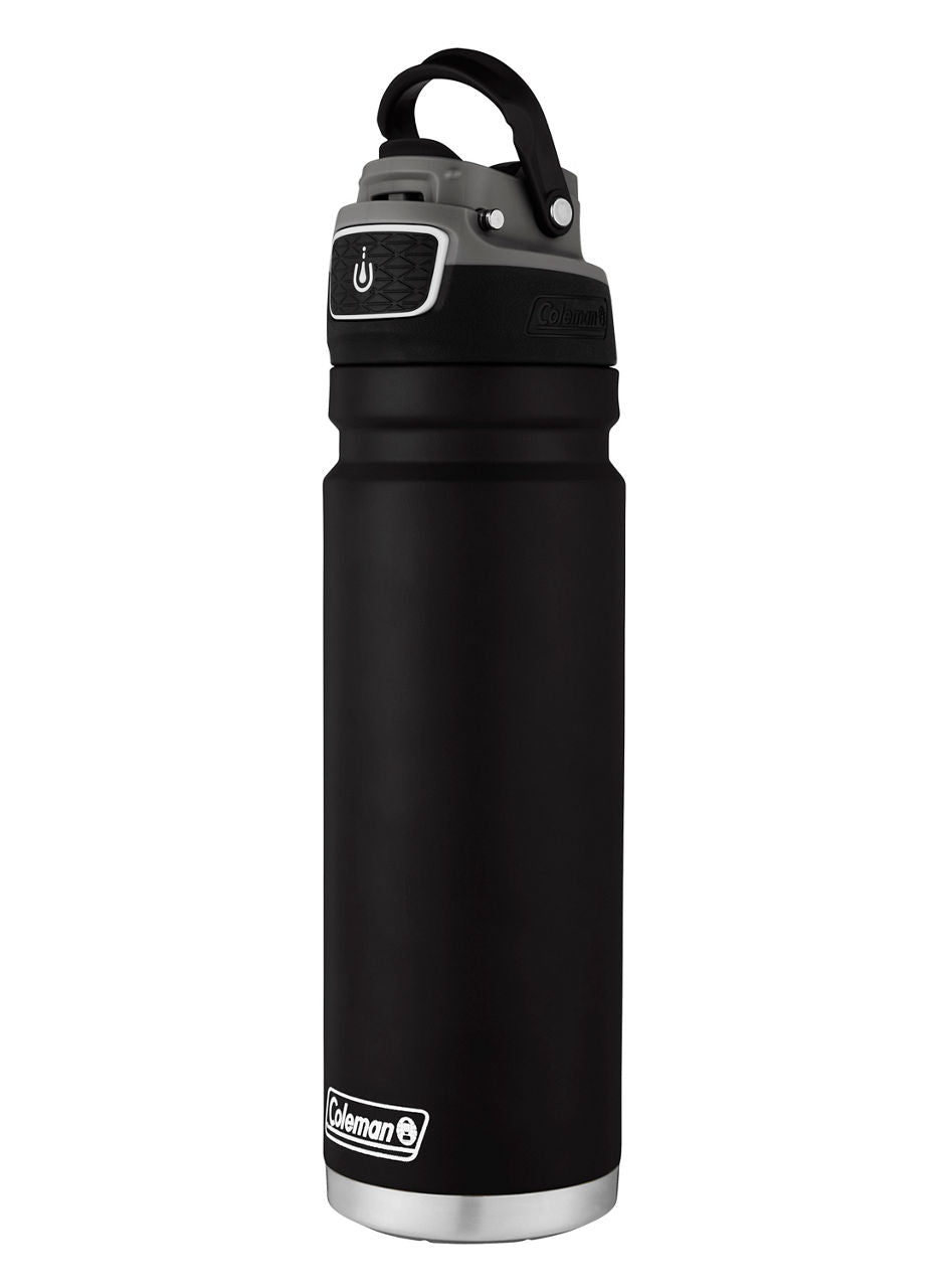 Coleman FreeFlow AUTOSEAL® 24 oz Stainless Steel Water Bottle | Black