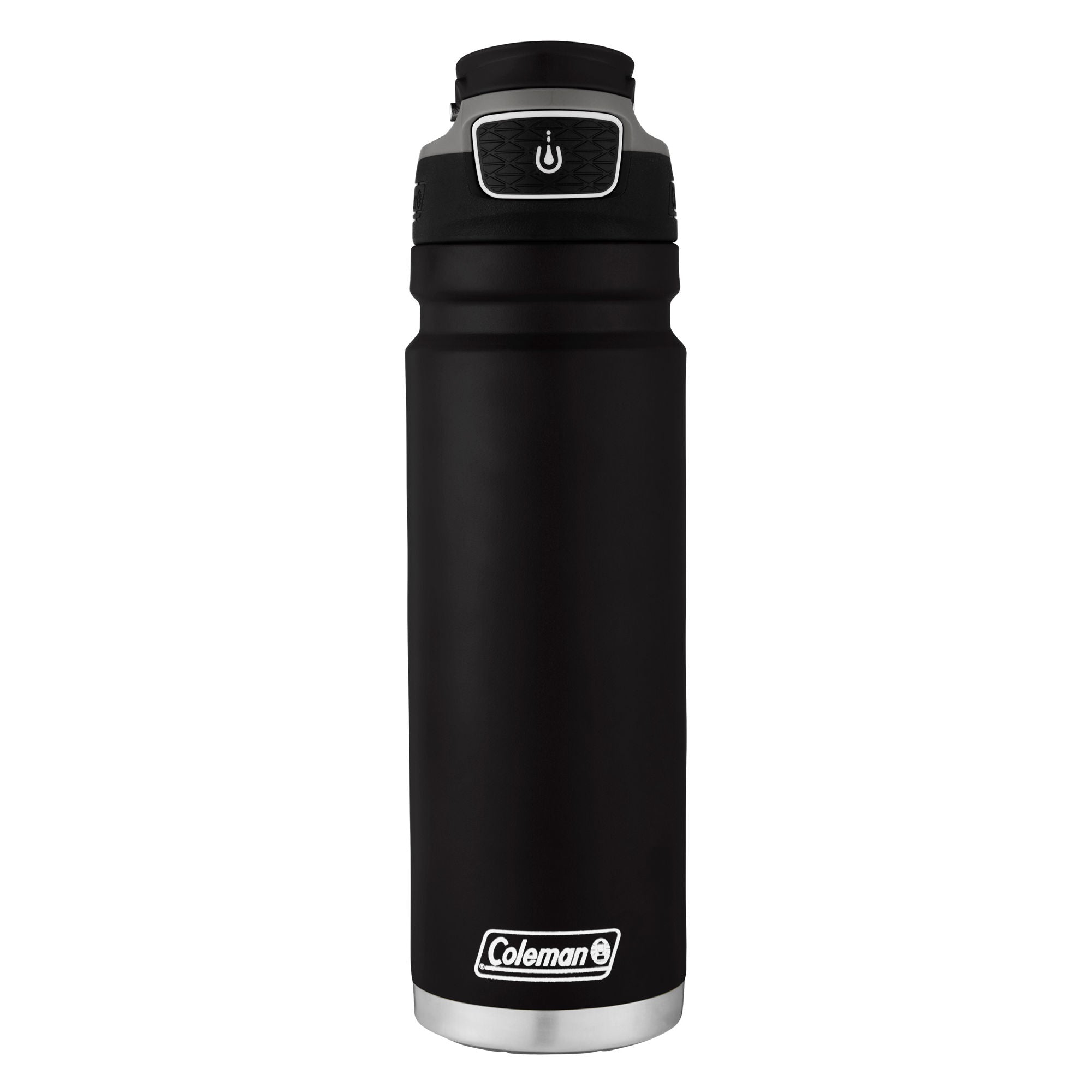 Coleman FreeFlow AUTOSEAL® 24 oz Stainless Steel Water Bottle | Black