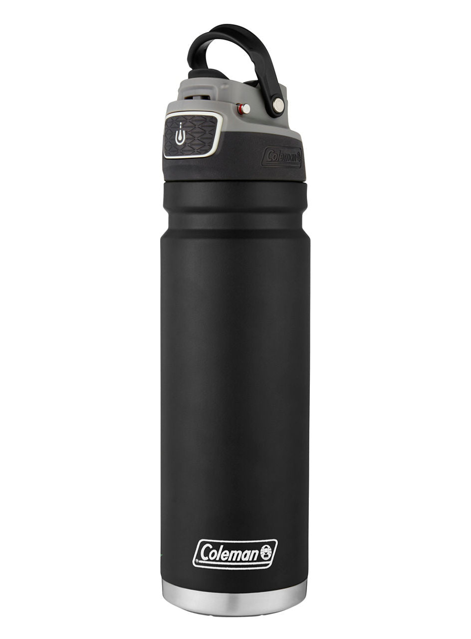 Coleman FreeFlow AUTOSEAL® 24 oz Stainless Steel Water Bottle | Black