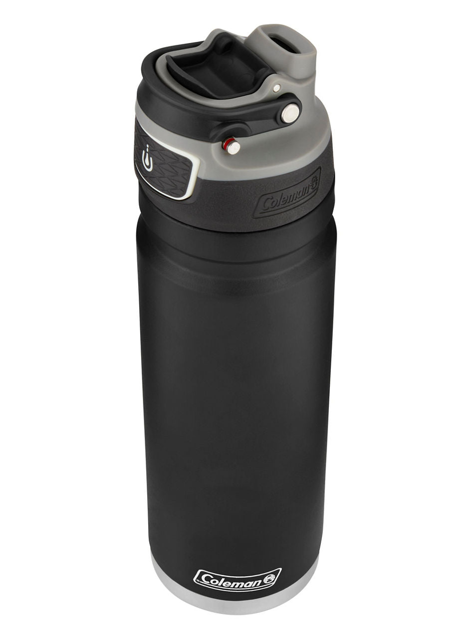 Coleman FreeFlow AUTOSEAL® 24 oz Stainless Steel Water Bottle | Black