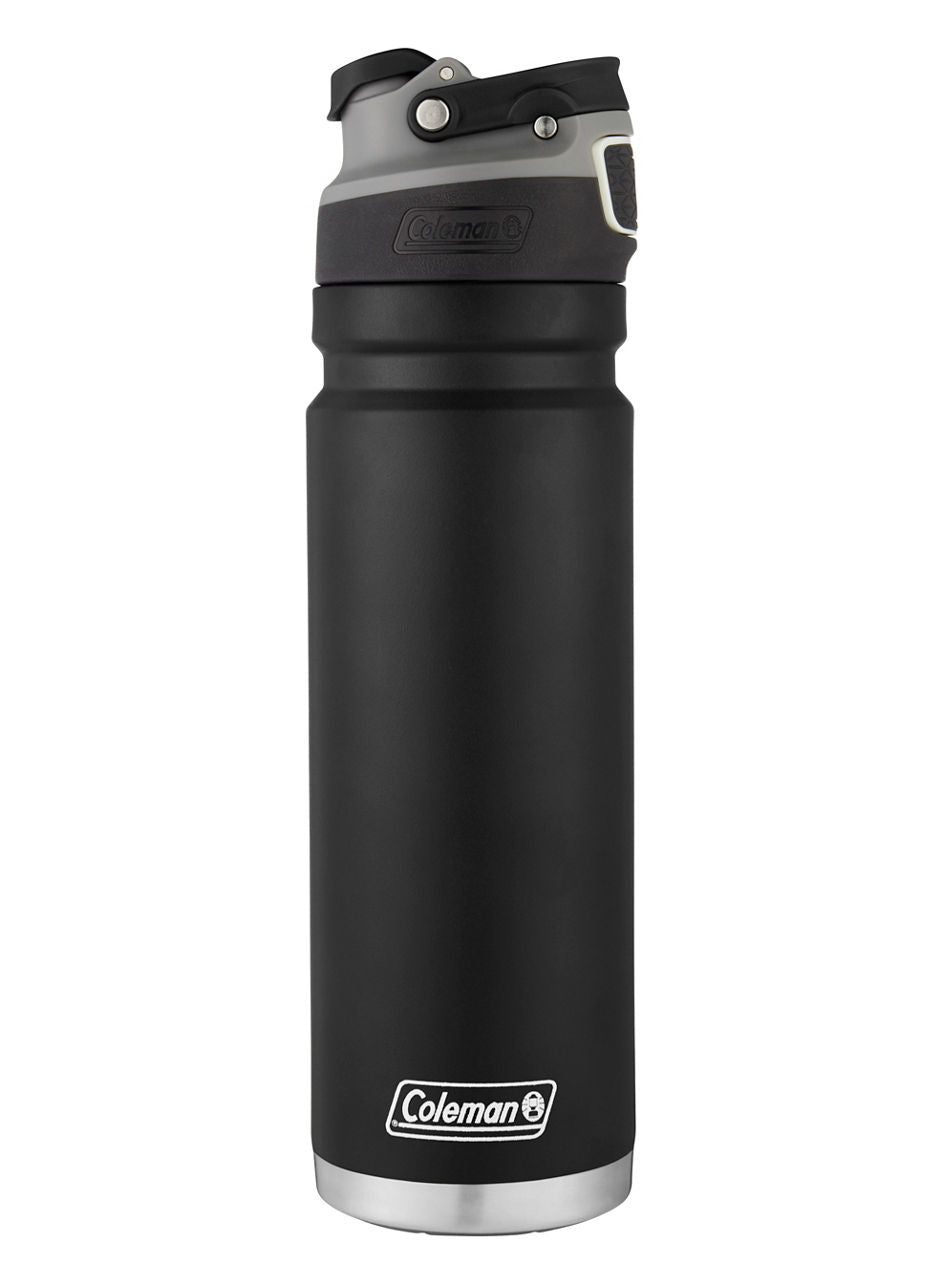 Coleman FreeFlow AUTOSEAL® 24 oz Stainless Steel Water Bottle | Black