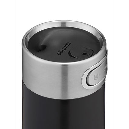 Contigo® Luxe Travel Mug with AUTOSEAL® Lid | 16oz | Licorice | Cup Holder