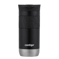 Contigo® Byron 2.0 Stainless Steel Travel Mug with SNAPSEAL™ Lid and Grip | 16oz | Licorice | Cup Holder