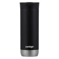 Contigo® Huron 2.0 Stainless Steel Travel Mug with SNAPSEAL™ Lid | 16oz | Licorice | Cup Holder