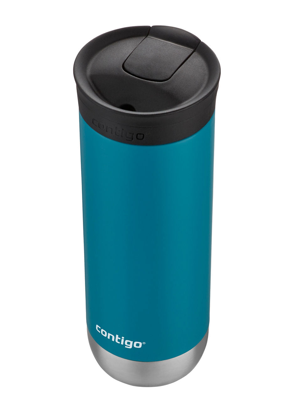 Contigo Huron 2.0 Stainless Steel Travel Mug with SNAPSEAL™ Lid | 20oz | Juniper | Cup Holder