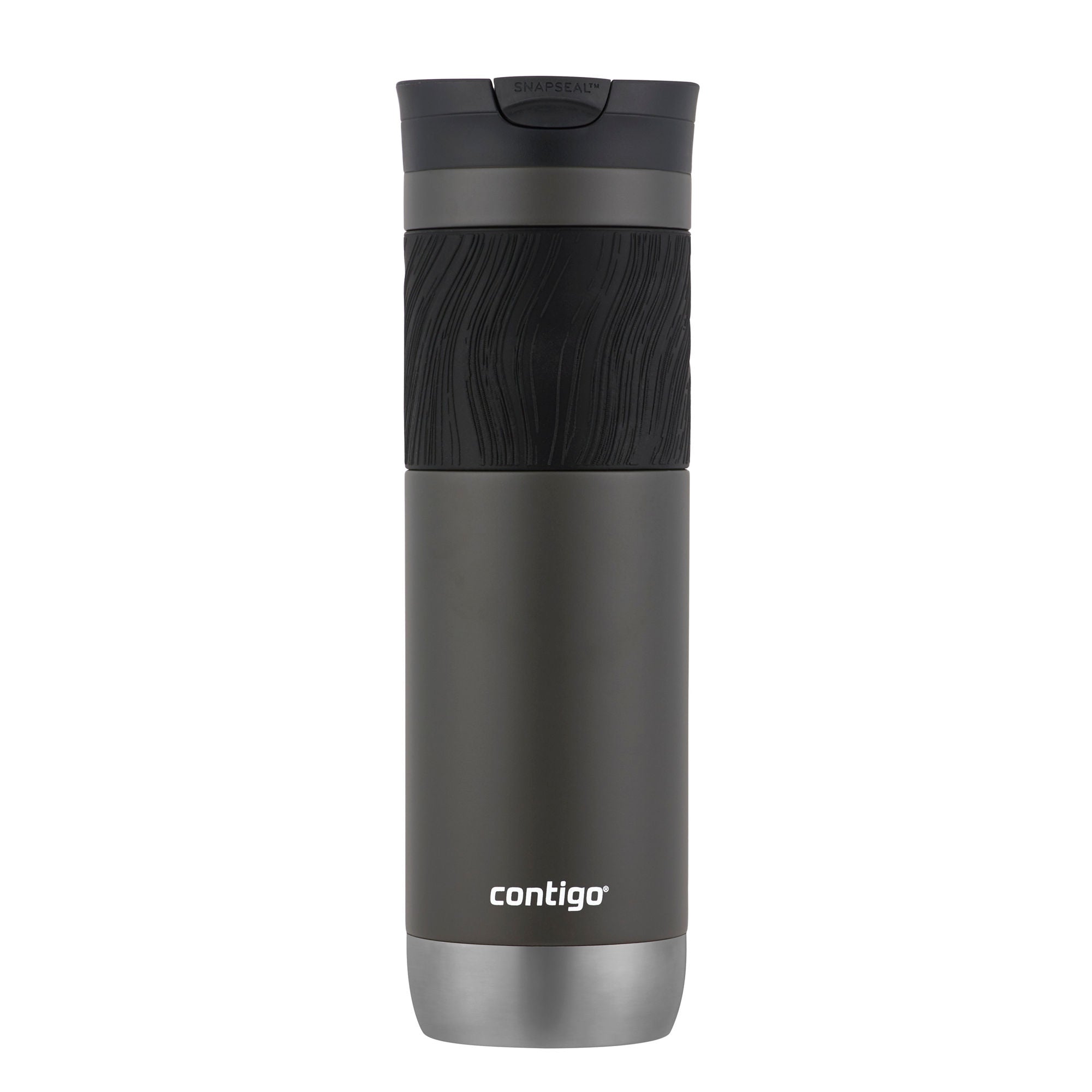 Contigo® Byron 2.0 Stainless Steel Travel Mug with SNAPSEAL™ Lid and Grip | 24oz | Sake | Cup Holder