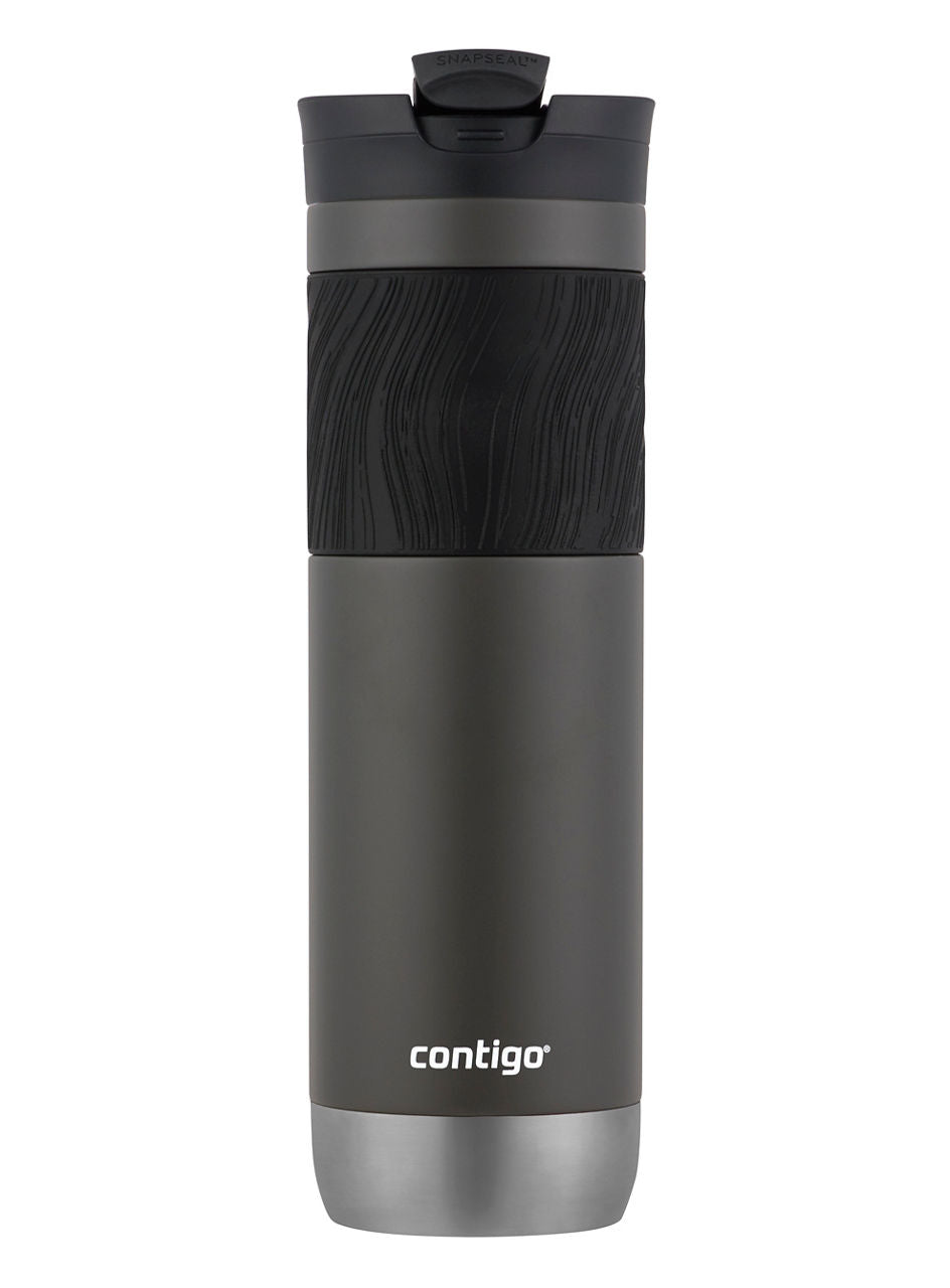 Contigo® Byron 2.0 Stainless Steel Travel Mug with SNAPSEAL™ Lid and Grip | 24oz | Sake | Cup Holder