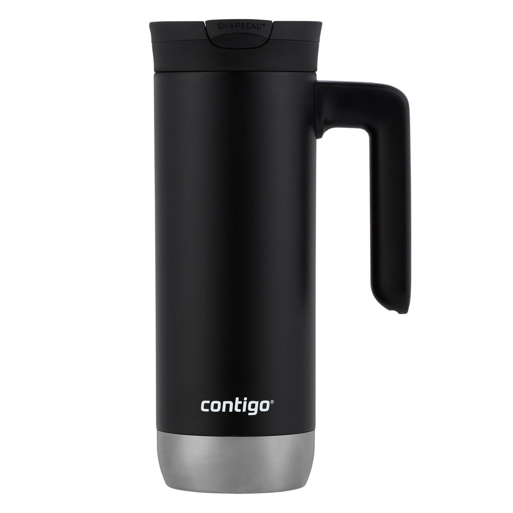Contigo® Superior 2.0 Stainless Steel Travel Mug with SNAPSEAL™ Lid | 20oz | Licorice | Cup Holder