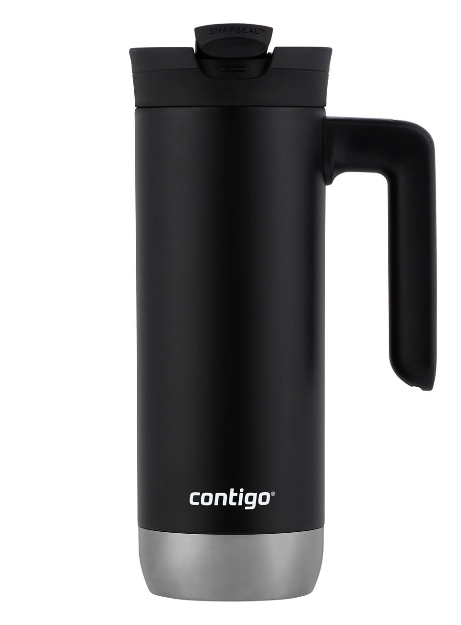 Contigo® Superior 2.0 Stainless Steel Travel Mug with SNAPSEAL™ Lid | 20oz | Licorice | Cup Holder