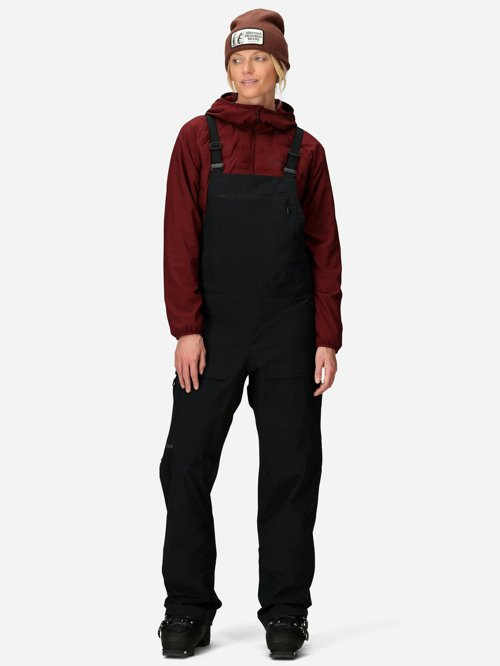 Marmot Women’s GORE-TEX® Orion Bibs in Black