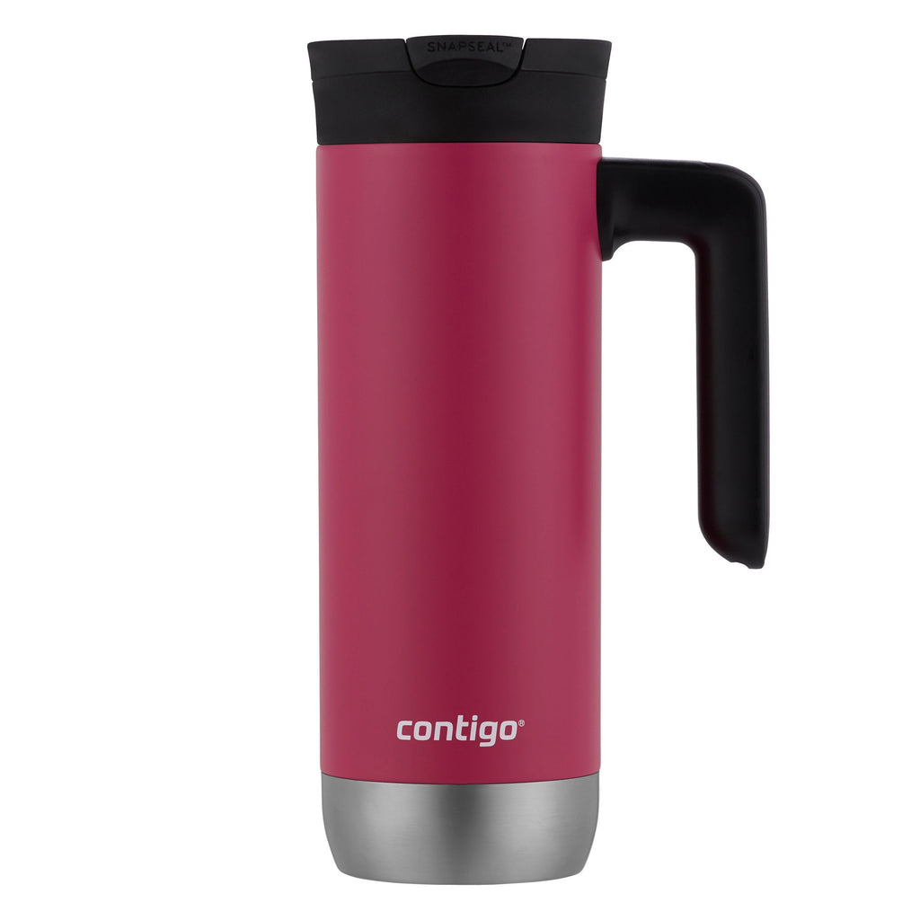 Contigo® Superior 2.0 Stainless Steel Travel Mug with SNAPSEAL™ Lid | 20oz | Dragon Fruit | Cup Holder