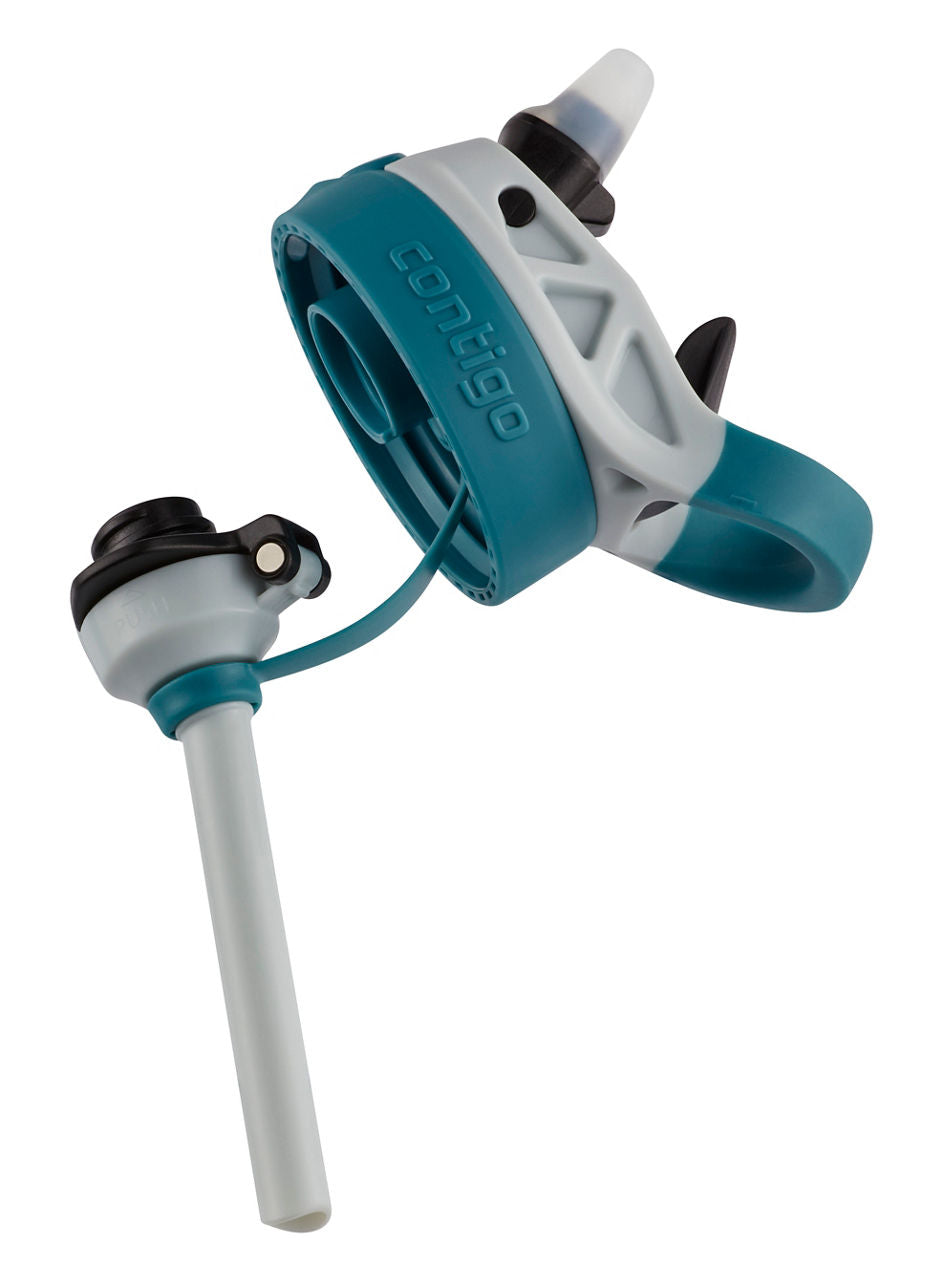 Contigo® Kids Straw Water Bottle with AUTOSPOUT® Lid | 14oz | Sharks 2