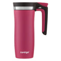 Contigo® Handled Stainless Steel Travel Mug with Easy-Clean AUTOSEAL® Lid | 16oz | Dragon Fruit | Cup Holder