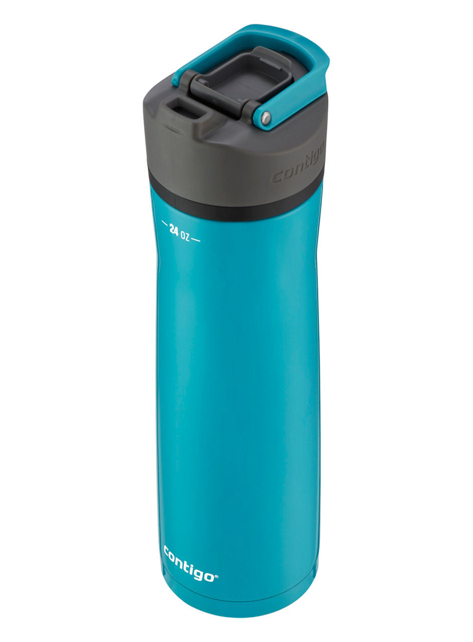 Contigo® Cortland Chill 2.0 Insulated Stainless Steel Water Bottle with AUTOSEAL® Lid | 24oz | Juniper | Cup Holder