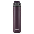 Contigo® Cortland Chill 2.0 Insulated Stainless Steel Water Bottle with AUTOSEAL® Lid | 24oz | Merlot | Cup Holder
