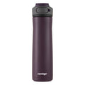 Contigo® Cortland Chill 2.0 Insulated Stainless Steel Water Bottle with AUTOSEAL® Lid | 24oz | Merlot | Cup Holder