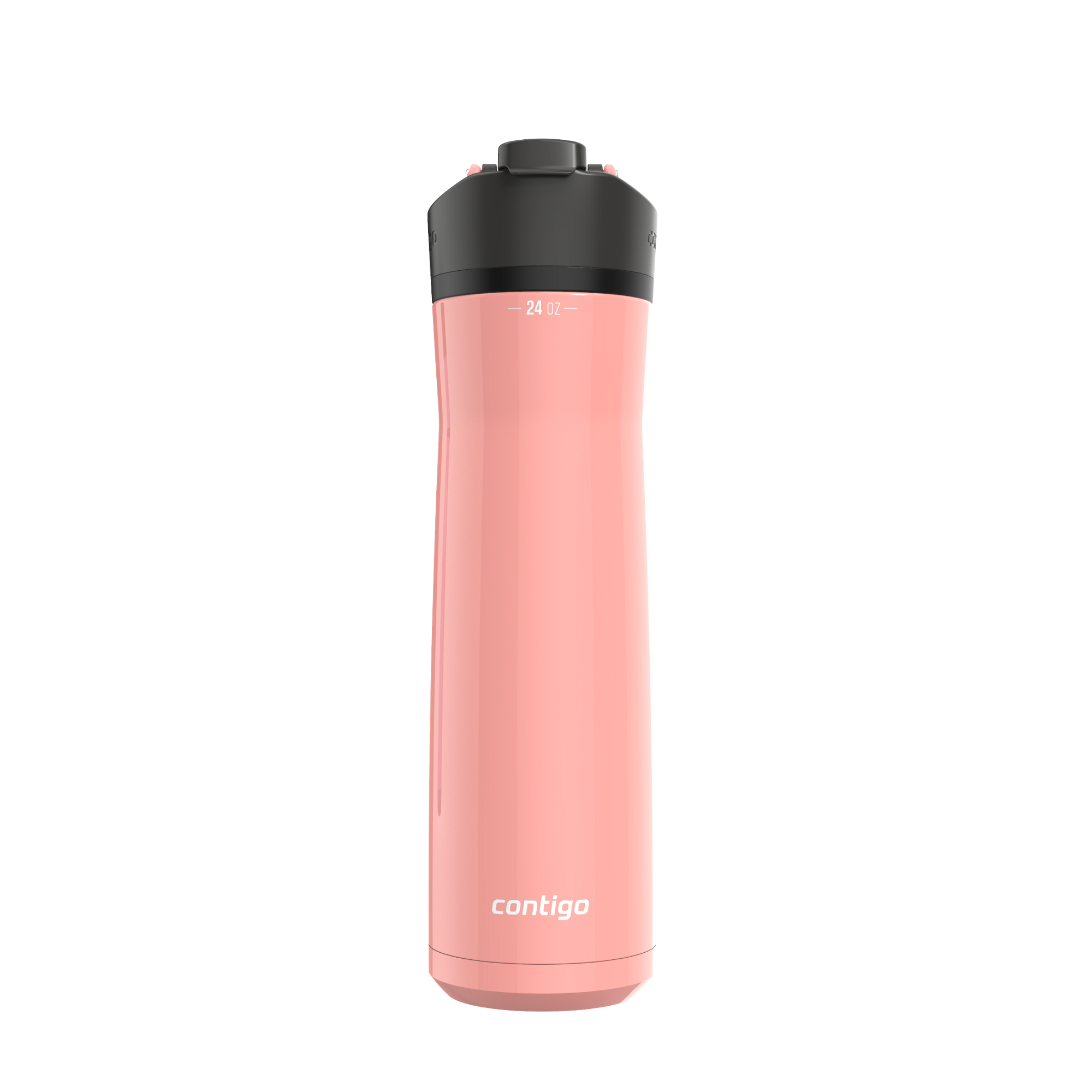 Contigo® Cortland Chill 2.0 Insulated Stainless Steel Water Bottle with AUTOSEAL® Lid | 24oz | Pink Lemonade | Cup Holder