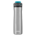 Contigo® Cortland Chill 2.0 Insulated Stainless Steel Water Bottle with AUTOSEAL® Lid | 24oz | Stainless Steel / Juniper | Cup Holder
