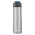 Contigo® Cortland Chill 2.0 Insulated Stainless Steel Water Bottle with AUTOSEAL® Lid | 24oz | Stainless Steel / Blue Corn | Cup Holder