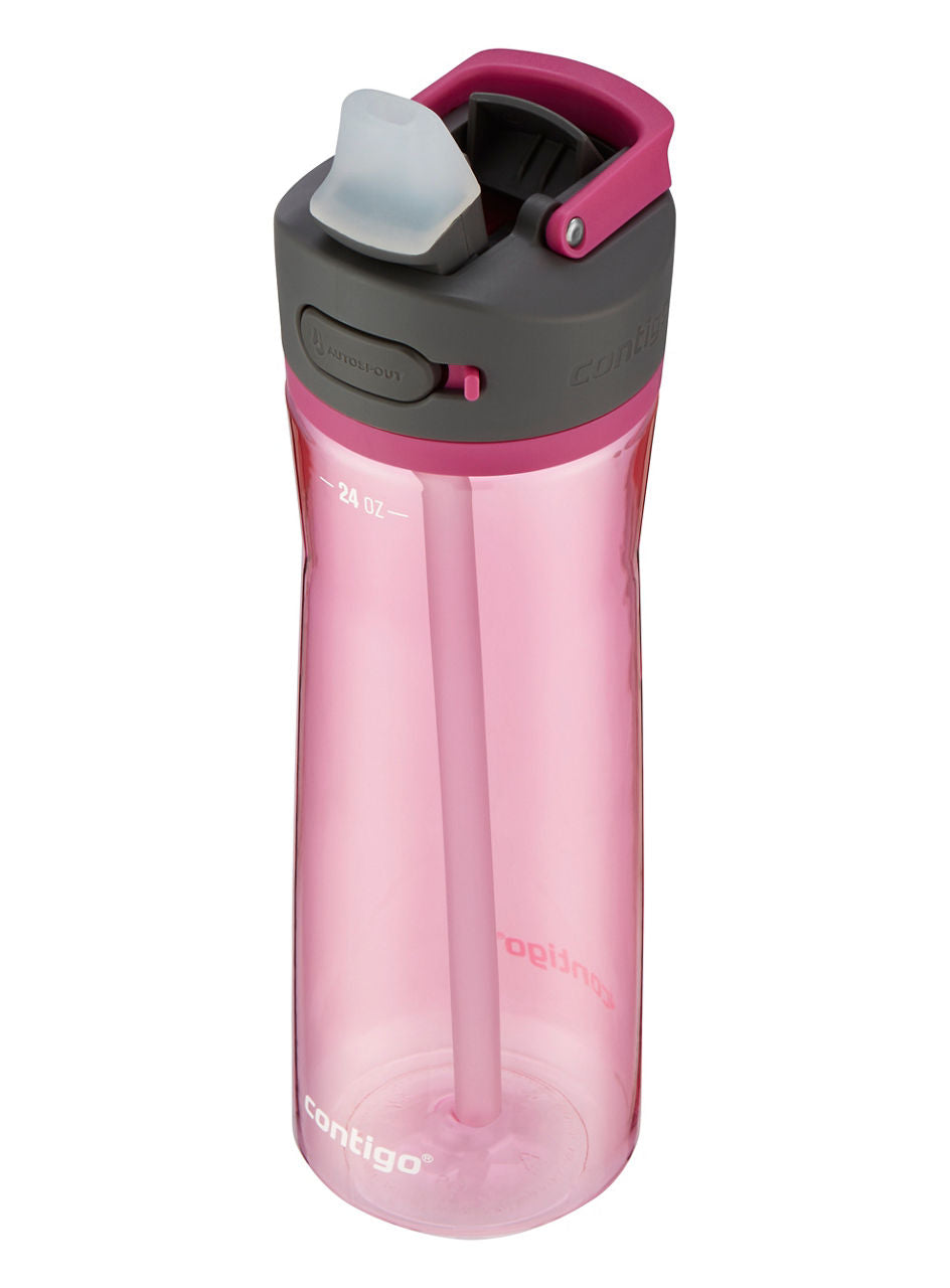 Contigo® Ashland 2.0 Water Bottle with AUTOSPOUT® Lid | 24oz | Dragon Fruit | Cup Holder