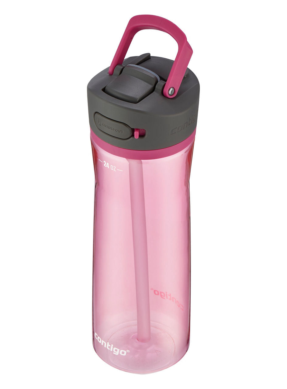Contigo® Ashland 2.0 Water Bottle with AUTOSPOUT® Lid | 24oz | Dragon Fruit | Cup Holder