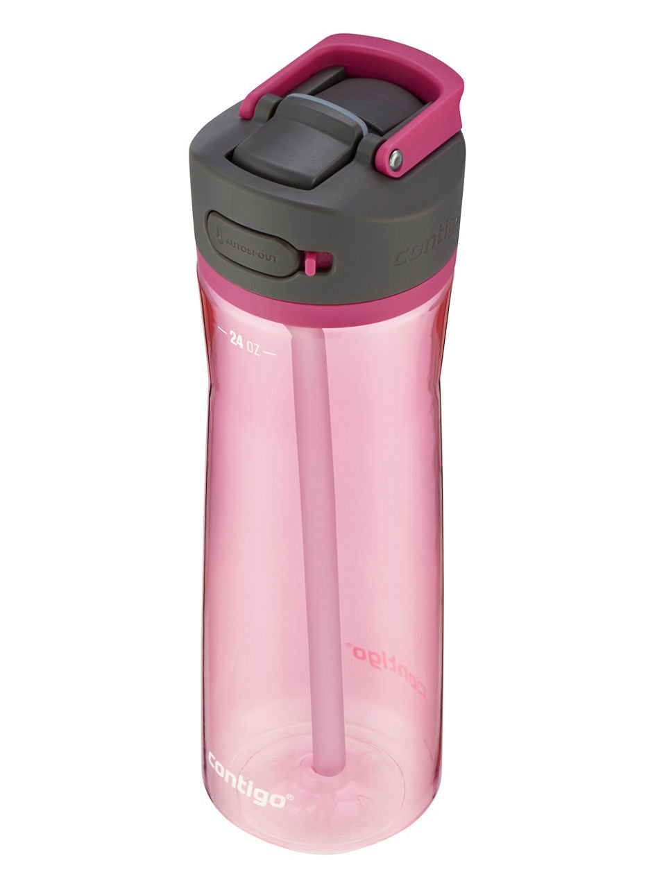 Contigo® Ashland 2.0 Water Bottle with AUTOSPOUT® Lid | 24oz | Dragon Fruit | Cup Holder