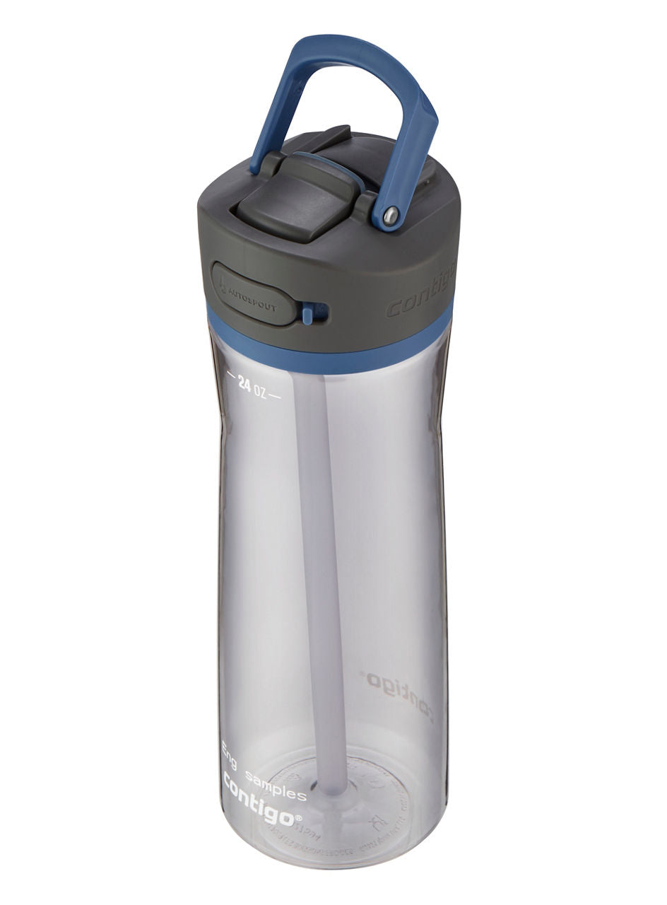 Contigo® Ashland 2.0 Water Bottle with AUTOSPOUT® Lid | 24oz | Blue Corn | Cup Holder