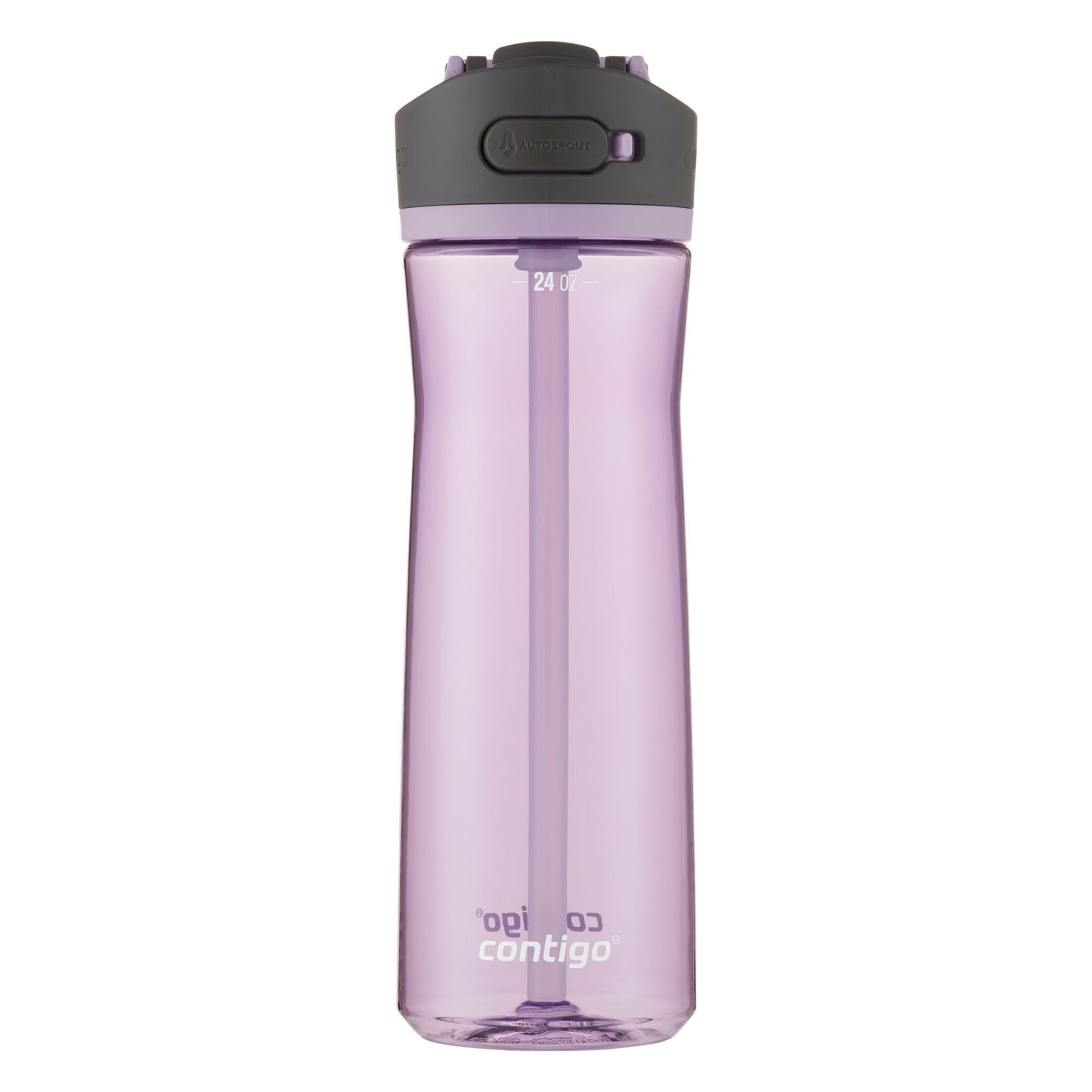 Contigo® Ashland 2.0 Water Bottle with AUTOSPOUT® Lid | 24oz | Lavender | Cup Holder