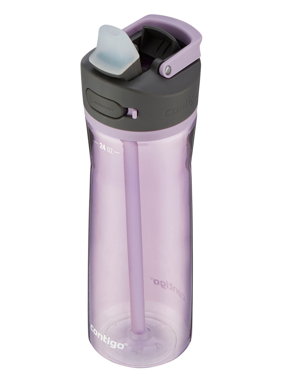 Contigo® Ashland 2.0 Water Bottle with AUTOSPOUT® Lid | 24oz | Lavender | Cup Holder