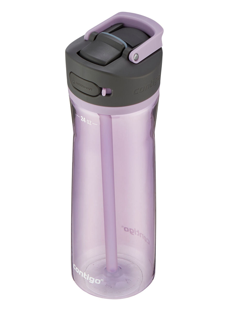 Contigo® Ashland 2.0 Water Bottle with AUTOSPOUT® Lid | 24oz | Lavender | Cup Holder