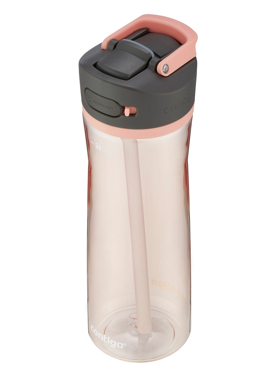 Contigo® Ashland 2.0 Water Bottle with AUTOSPOUT® Lid | 24oz | Pink Lemonade | Cup Holder