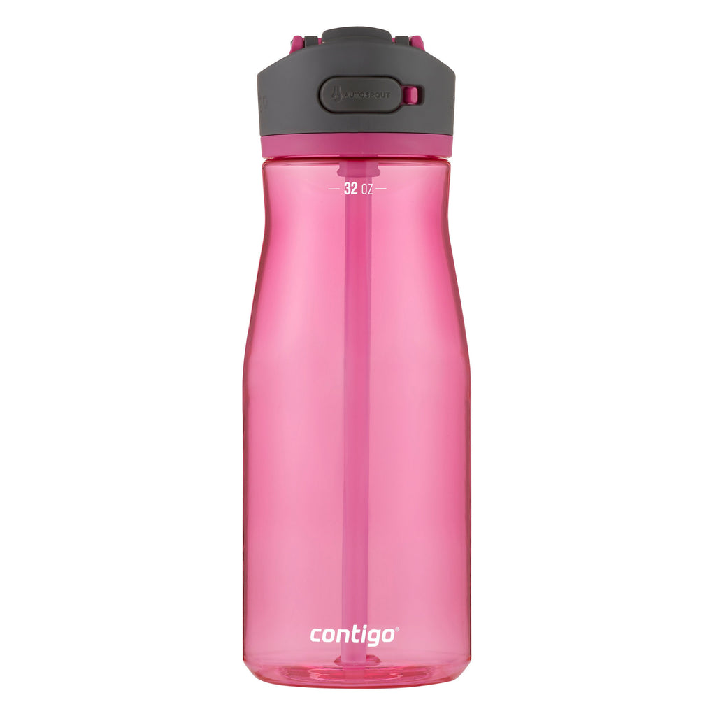 Contigo® Ashland 2.0 Water Bottle with AUTOSPOUT® Lid | 32oz | Dragon Fruit | Cup Holder
