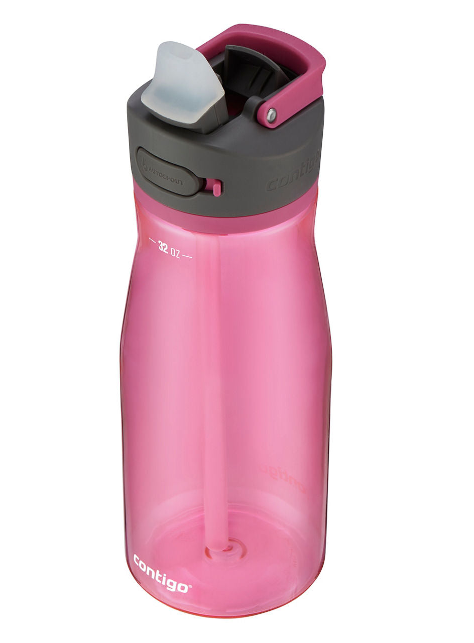 Contigo® Ashland 2.0 Water Bottle with AUTOSPOUT® Lid | 32oz | Dragon Fruit | Cup Holder