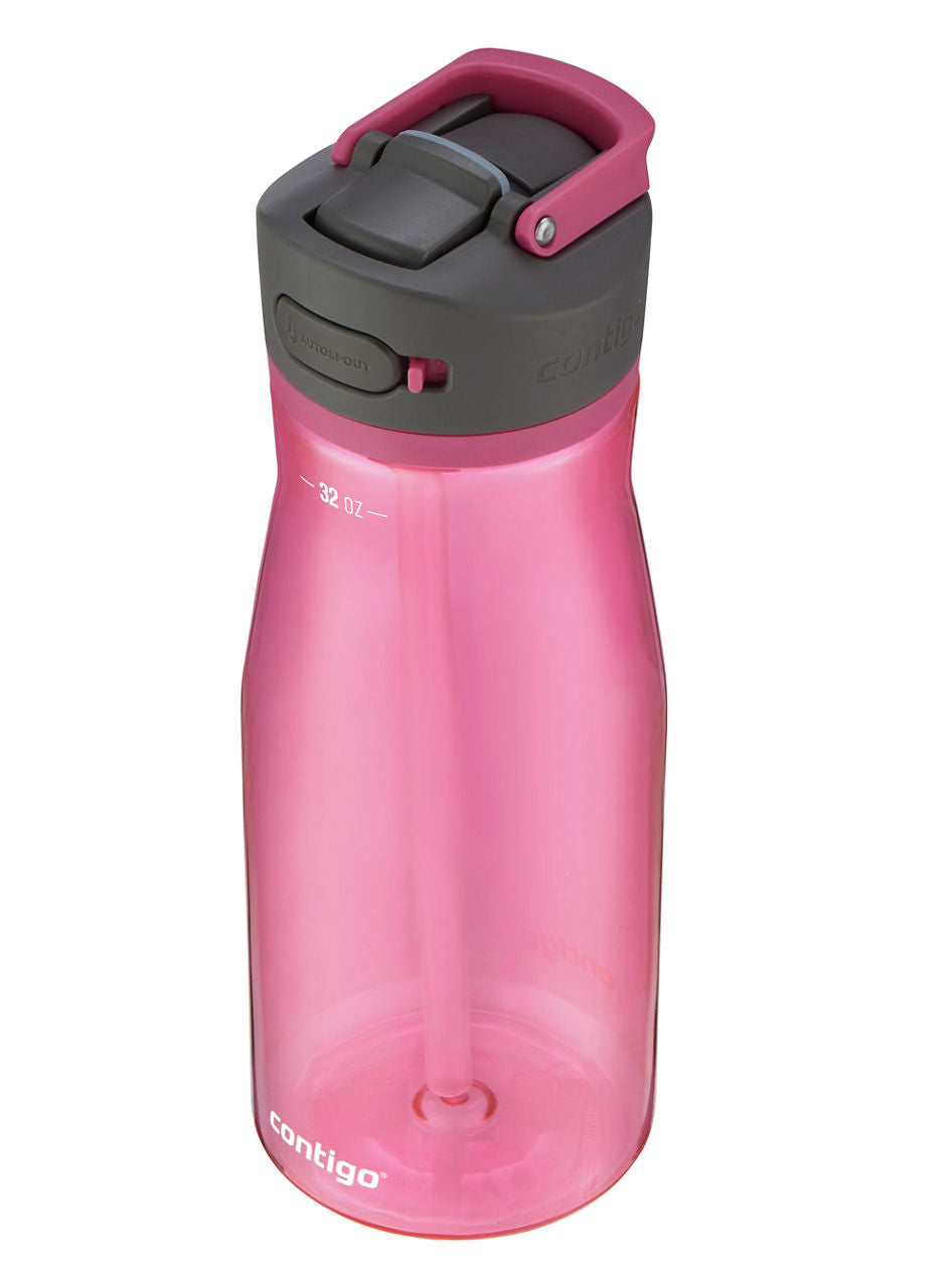 Contigo® Ashland 2.0 Water Bottle with AUTOSPOUT® Lid | 32oz | Dragon Fruit | Cup Holder