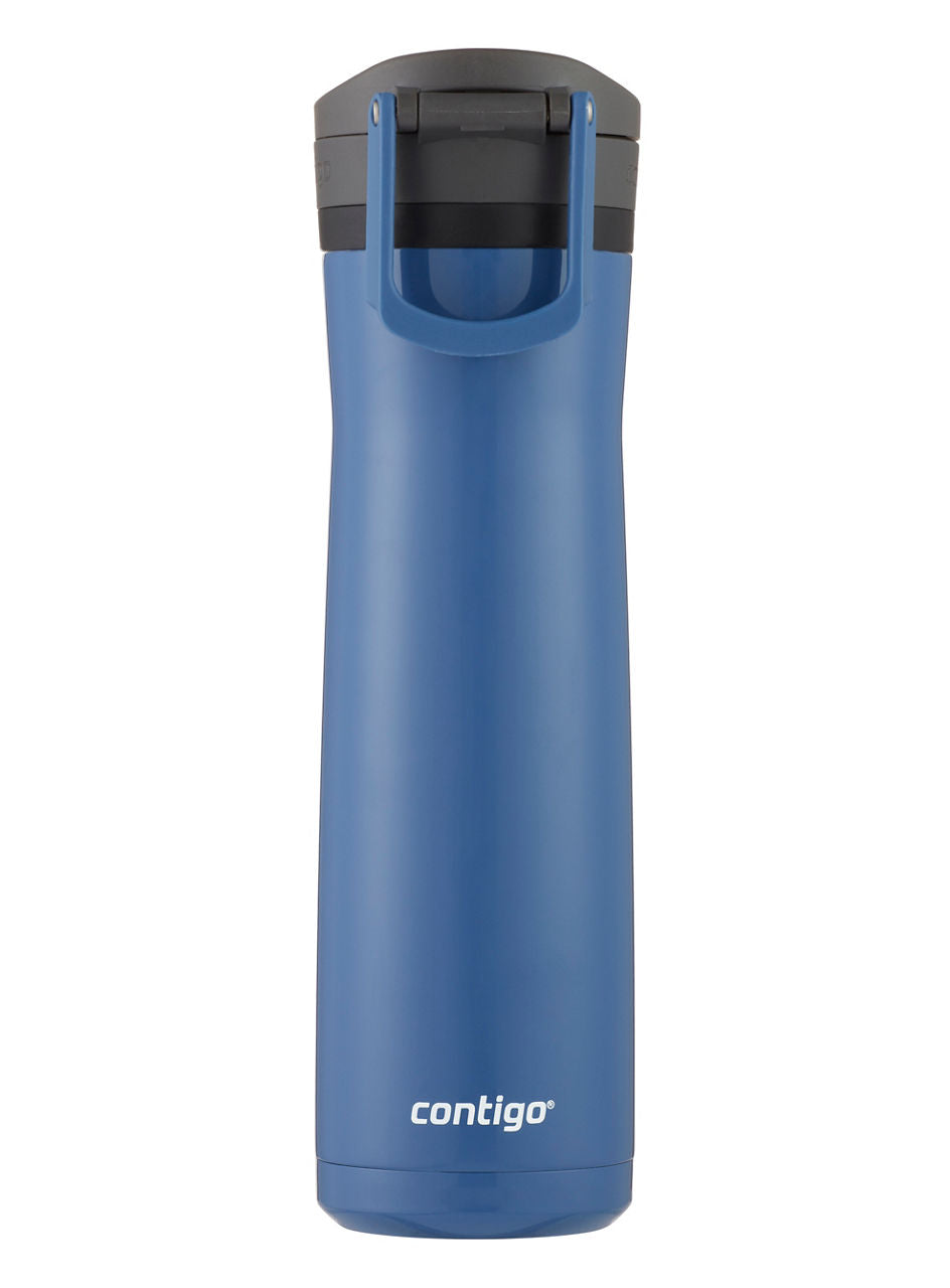 Contigo® Jackson Chill 2.0 Stainless-Steel Water Bottle with AUTOPOP® Lid | 32oz | Blue Corn | Cup Holder