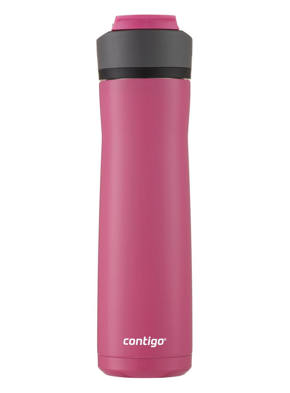 Contigo® Ashland Chill 2.0 Stainless Steel Water Bottle with AUTOSPOUT® Lid | 24oz | Dragon Fruit | Cup Holder