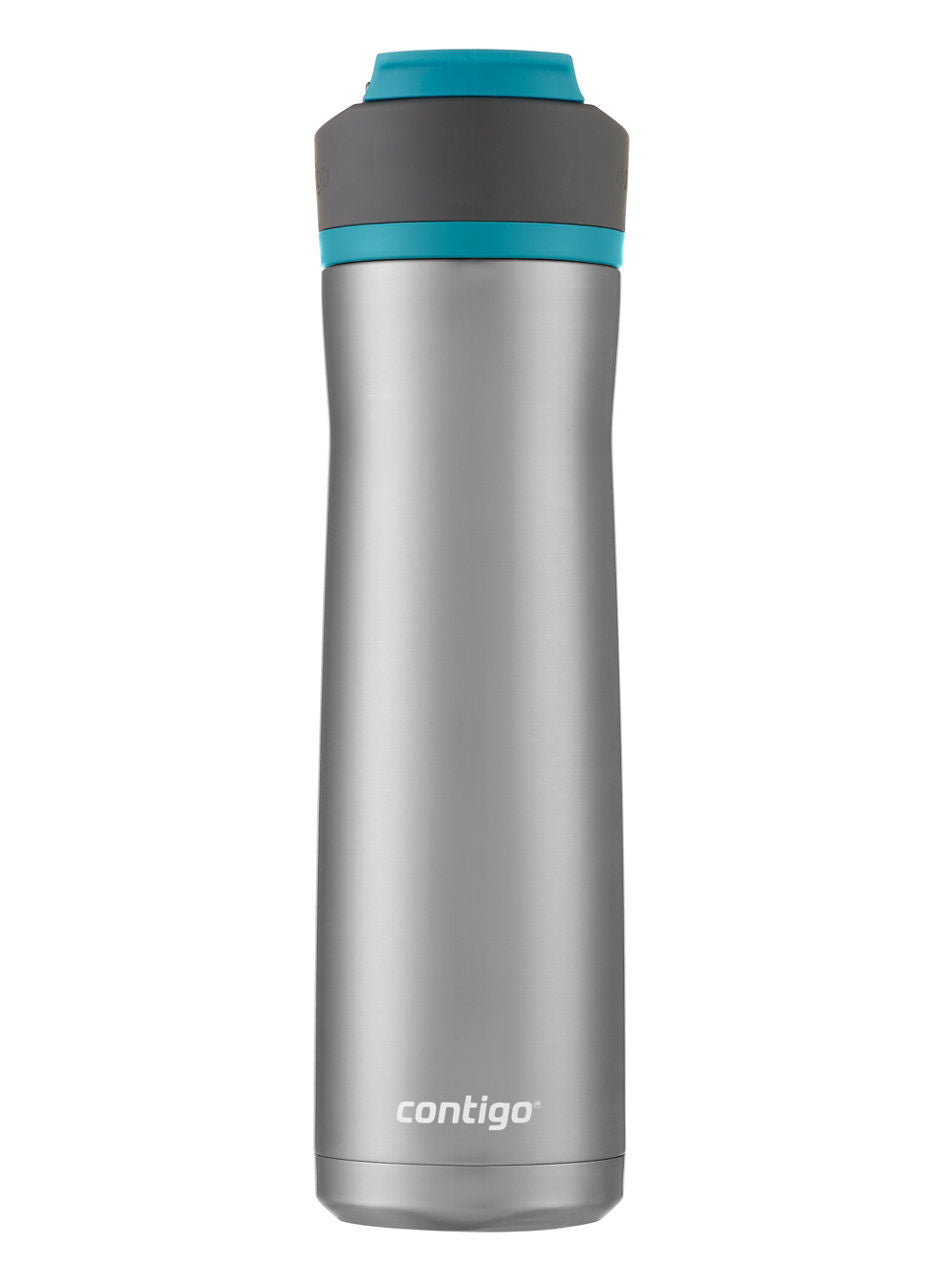 Contigo® Ashland Chill 2.0 Stainless Steel Water Bottle with AUTOSPOUT® Lid | 24oz | Juniper Trim | Cup Holder