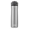 Contigo® Ashland Chill 2.0 Stainless Steel Water Bottle with AUTOSPOUT® Lid | 24oz | Licorice Trim | Cup Holder